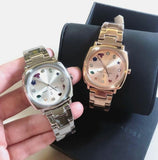 Buy Shop Marc Jacobs Mandy Silver Dial Silver Steel Strap Watch for Women - MJ3548 USA Online