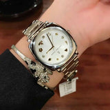 Buy Shop Marc Jacobs Mandy Silver Dial Silver Steel Strap Watch for Women - MJ3572 USA Online