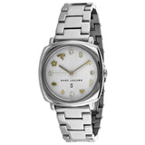 Buy Shop Marc Jacobs Mandy Silver Dial Silver Steel Strap Watch for Women - MJ3572 USA Online