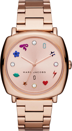 Buy Shop Marc Jacobs Mandy Rose Gold Dial Rose Gold Steel Strap Watch for Women - MJ3550 USA Online