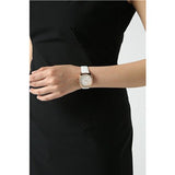 Buy Shop Marc Jacobs Mandy White Dial White Leather Strap Watch for Women - MJ8678 USA Online