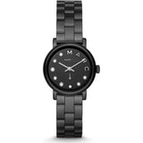 Buy Shop Marc Jacobs Marc Black Dial Black Steel Strap Watch for Women - MBM8673 USA Online
