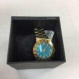 Buy Shop Marc Jacobs Amy Green Dial Gold Steel Strap Watch for Women - MBM8624 USA Online