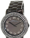 Buy Shop Marc Jacobs Marci Black Dial Black Steel Dial Strap Watch for Women - MBM3193 USA Online