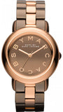 Buy Shop Marc Jacobs Marci Brown Dial Two Tone Steel Strap Watch for Women - MBM3171 USA Online