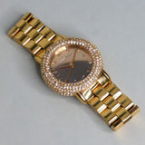Buy Shop Marc Jacobs Marci Crystals Rose Gold Dial Rose Gold Steel Strap Watch for Women - MBM3192 USA Online
