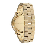 Buy Shop Marc Jacobs Marci Gold Dial Gold Steel Strap Watch for Women - MBM3098 USA Online