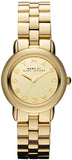 Buy Shop Marc Jacobs Marci Gold Dial Gold Steel Strap Watch for Women - MBM3174 USA Online