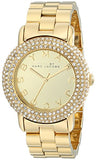 Buy Shop Marc Jacobs Marci Gold Dial Gold Steel Strap Watch for Women - MBM3191 USA Online