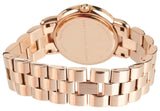 Buy Shop Marc Jacobs Marci Rose Gold Dial Rose Gold Steel Strap Watch for Women - MBM3099 USA Online