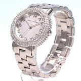 Buy Shop Marc Jacobs Marci Silver Dial Silver Steel Strap Watch for Women - MBM3190 USA Online