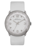 Buy Shop Marc Jacobs Blade White Dial White Leather Strap Watch for Women - MBM1223 USA Online