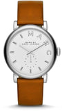 Buy Shop Marc Jacobs Baker White Dial Brown Leather Strap Watch for Women - MBM1265 USA Online