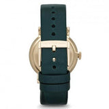 Buy Shop Marc Jacobs Baker Green Dial Green Leather Strap Watch for Women - MBM1268 USA Online