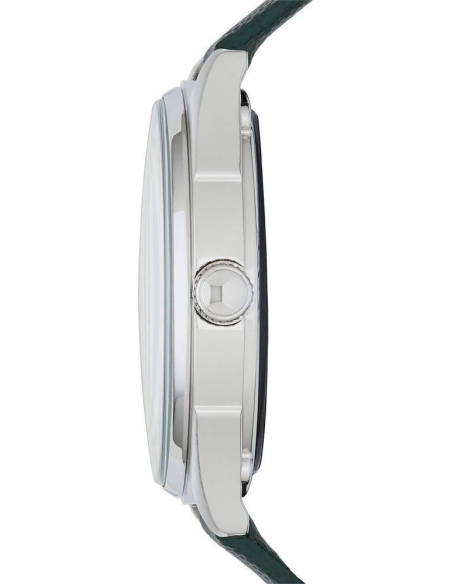 Buy Shop Marc Jacobs Tether Transparent Green Dial Green Leather Strap Watch for Women - MBM1378 USA Online