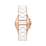 Buy Shop Marc Jacobs Rock Chronograph White Dial White Silicone Strap Watch for Women - MBM2547 USA Online