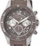 Buy Shop Marc Jacobs Rock Chronograph Grey Dial Grey Silicone Strap Watch for Women - MBM2595 USA Online
