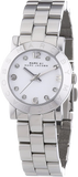 Buy Shop Marc Jacobs Mini Amy White Dial Silver Steel Strap Watch for Women - MBM3055 USA Online