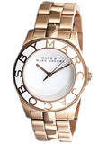Buy Shop Marc Jacobs Blade White Dial Gold Steel Strap Watch for Women - MBM3075 USA Online