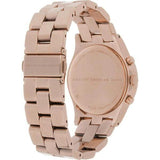 Buy Shop Marc Jacobs Henry Chronograph Rose Gold Dial Rose Gold Steel Strap Watch for Women - MBM3118 USA Online
