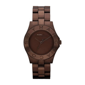 Buy Shop Marc Jacobs Amy Brown Dial Brown Steel Strap Watch for Women - MBM3128 USA Online