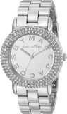 Buy Shop Marc Jacobs Marci Silver Dial Silver Steel Strap Watch for Women - MBM3190 USA Online