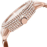 Buy Shop Marc Jacobs Marci Crystals Rose Gold Dial Rose Gold Steel Strap Watch for Women - MBM3192 USA Online