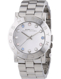 Buy Shop Marc Jacobs Amy Dexter Silver Dial Silver Steel Strap Watch for Women - MBM3214 USA Online