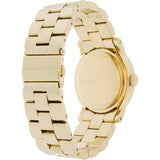 Buy Shop Marc Jacobs Amy Blue Dial Gold Steel Strap Watch for Women - MBM3220 USA Online