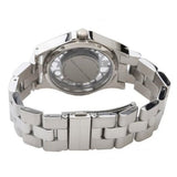 Buy Shop Marc Jacobs Henry Skeleton Silver Dial Silver Steel Strap Watch for Women - MBM3262 USA Online