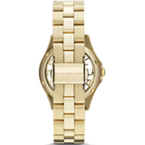 Buy Shop Marc Jacobs Henry Gold Dial Gold Steel Strap Watch for Women - MBM3292 USA Online