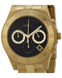 Buy Shop Marc Jacobs Blade Chronograph Black Dial Gold Steel Strap Watch for Women - MBM3309 USA Online
