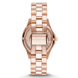 Buy Shop Marc Jacobs Henry Transparent Rose Gold Dial Rose Gold Steel Strap Watch for Women - MBM3339 USA Online