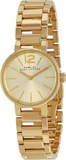 Buy Shop Marc Jacobs Peggy Gold Dial Gold Steel Strap Watch for Women - MBM3405 USA Online