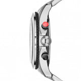 Buy Shop Marc Jacobs Rock Chronograph White Dial Silver Steel Strap Watch for Men - MBM5027 USA Online