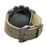 Buy Shop Marc Jacobs Larry Chronograph Black Dial Grey Leather Strap Watch for Men - MBM5034 USA Online