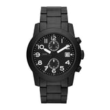 Buy Shop Marc Jacobs Larry Chronograph Black Dial Black Steel Strap Watch for Men - MBM5052 USA Online