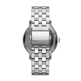 Buy Shop Marc Jacobs Fergus Black Dial Silver Steel Strap Watch for Men - MBM5075 USA Online