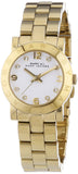 Buy Shop Marc Jacobs Mini Amy White Dial Gold Steel Strap Watch for Women - MBM3057 USA Online