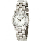 Buy Shop Marc Jacobs Mini Amy White Dial Silver Steel Strap Watch for Women - MBM3055 USA Online