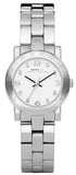 Buy Shop Marc Jacobs Mini Amy White Dial Silver Steel Strap Watch for Women - MBM3055 USA Online