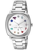 Buy Shop Marc Jacobs Mandy Silver Dial Silver Steel Strap Watch for Women - MJ3548 USA Online