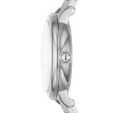 Buy Shop Marc Jacobs Roxy White Dial Silver Steel Strap Watch for Women - MJ3568 USA Online