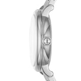 Marc Jacobs Roxy White Dial Silver Stainless Steel Strap Watch for Women - MJ3568