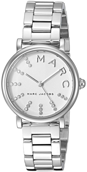 Buy Shop Marc Jacobs Roxy White Dial Silver Steel Strap Watch for Women - MJ3568 USA Online