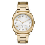 Buy Shop Marc Jacobs Mandy White Dial Gold Steel Strap Watch for Women - MJ3573 USA Online