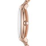 Buy Shop Marc Jacobs Mandy White Dial Rose Gold Steel Strap Watch for Women - MJ3574 USA Online
