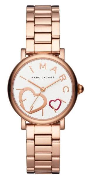 Buy Shop Marc Jacobs Classic White Dial Rose Gold Steel Strap Watch for Women - MJ3592 USA Online
