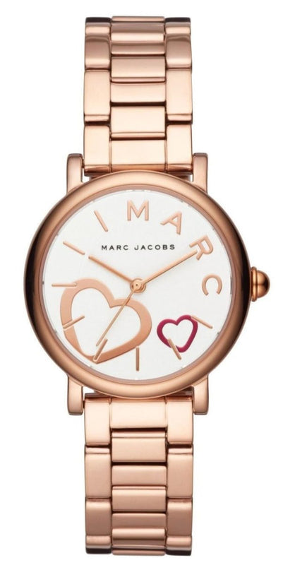 Buy Shop Marc Jacobs Classic White Dial Rose Gold Steel Strap Watch for Women - MJ3592 USA Online