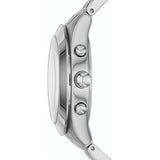 Buy Shop Marc Jacobs Peeker Chronograph Silver Dial Silver Steel Strap Watch for Women - MBM3371 USA Online